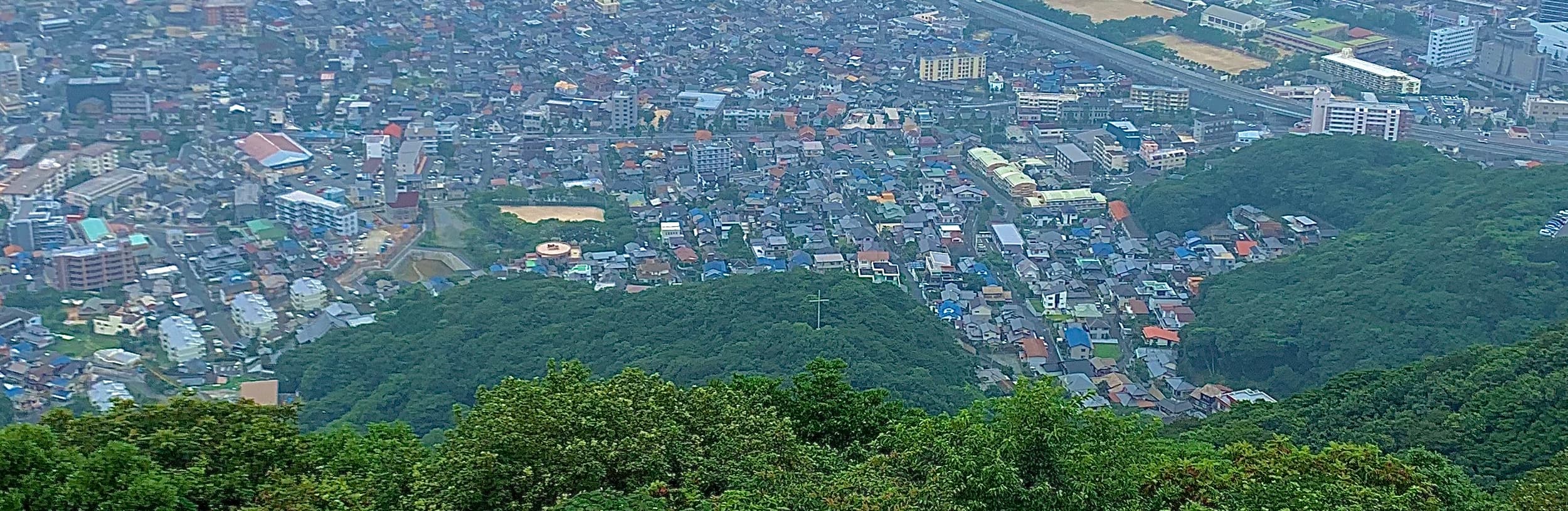 小倉北区の足立山からの景色